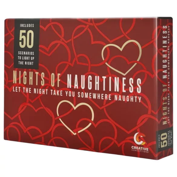 FIFTY NIGHTS OF NAUGHTINESS - joc erotic de cuplu - în limba engleză