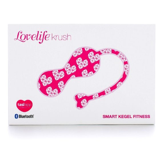 LOVELIFE BY OHMIBOD - KRUSH - Duo inteligent de bile vaginale, cu acumulator (roz)