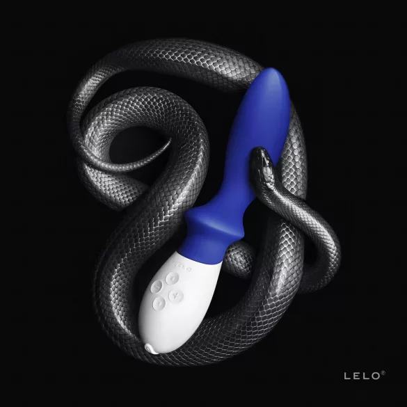 LELO Loki - vibrator prostată rezistent la apă - albastru