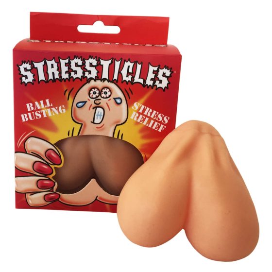 Stressticles - stress ball - testicule (natural)