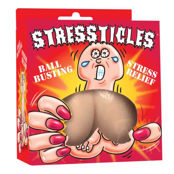 Stressticles - minge antistress - testicule (natur)