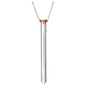 Vesper - colier vibrator de lux (aur roz)