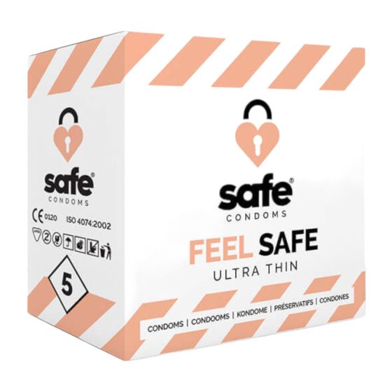 SAFE Feel Safe - prezervative subțiri (5buc)
