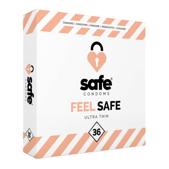 SAFE Feel Safe - prezervativ subtire (36buc)