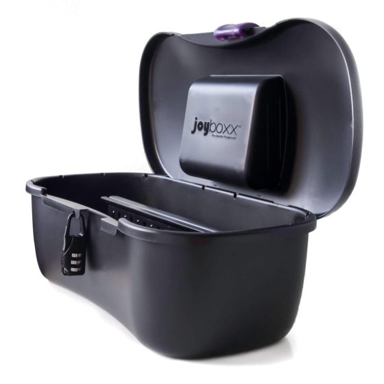 JOYBOXXX - cutie de depozitare igienică (negru)