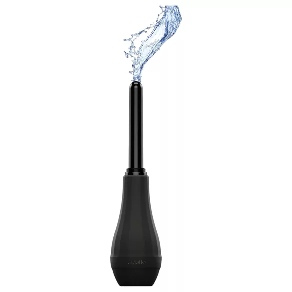 Perfect Fit Ergoflo Extra - duș anal și intim - negru
