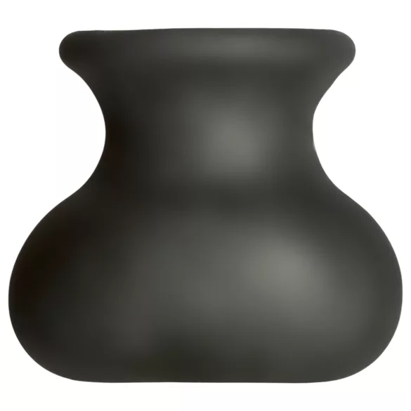 Perfect Fit - prezervativ testicular XL - extensie și sac scrotal - negru