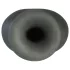 Perfect Fit - prezervativ testicular XL - extensie și sac scrotal - negru