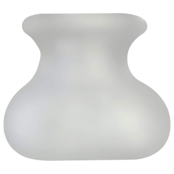 Perfect Fit Bull Bag XL - Sac pentru testicule și întinzător (transparent)