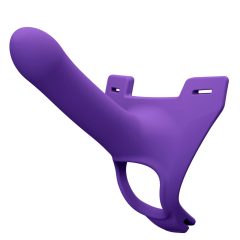 Perfect fit ZORO - dildo atașabil (violet)