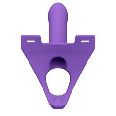 Perfect fit ZORO - dildo atașabil (violet)