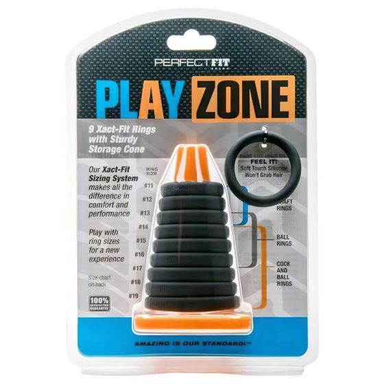 Play Zone - penis, inel de penis și set de întindere (9 piese)