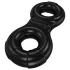 Bathmate Vibe Ring Eight - inel penian vibrator, cu acumulator (negru)