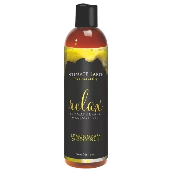 Intimate Earth - ulei de masaj - lămâiță și cocos - 120ml