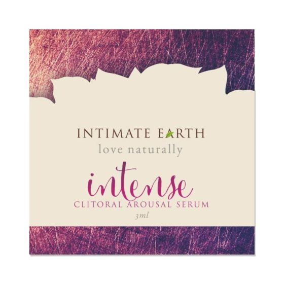 Intimate Earth Intense - gel intim pentru femei (3ml)