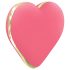 RS Icons Heart - Vibrator clitoridian reîncărcabil (coral)