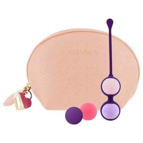 / Rianne Essentials - Set de bile vaginale ajustabile (nude)