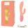 Rianne Essential Xena - vibrator cu încălzire, reîncărcabil (piersică-coral)
