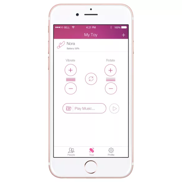 LOVENSE Nora - vibrator cu acumulator