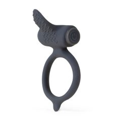 B SWISH Bcharmed - inel vibratoare pentru penis (negru)