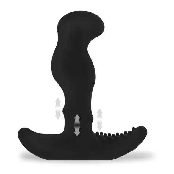Nexus G-stroker - vibrator masaj prostată cu telecomandă - negru