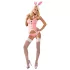 Obsessive - Costum iepuraș sexy - roz - L/XL