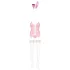 Obsessive - Costum iepuraș sexy - roz - L/XL