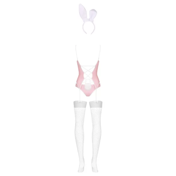 Obsessive - Costum iepuraș sexy - roz - L/XL