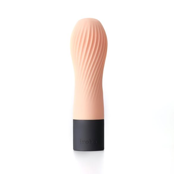 Vibratoare super-moale din silicon TENGA Iroha Zen - Hanacha (piersic)