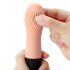 Vibratoare super-moale din silicon TENGA Iroha Zen - Hanacha (piersic)