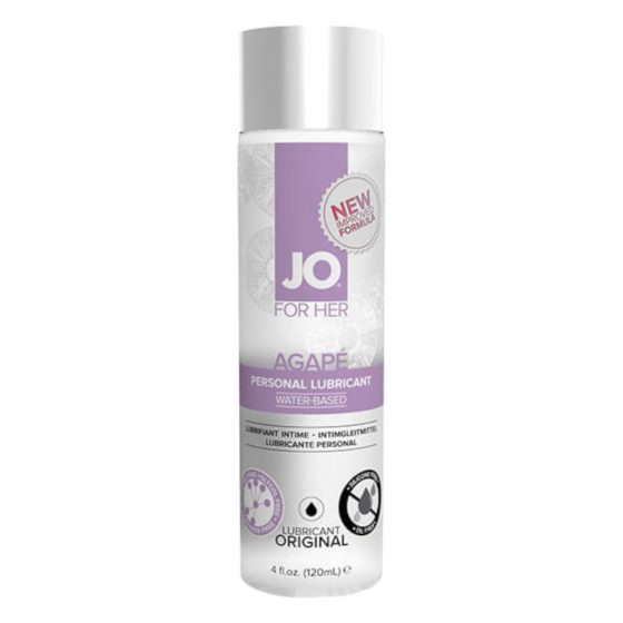 System JO Agape - lubrifiant pe bază de apă sensibil (120ml)