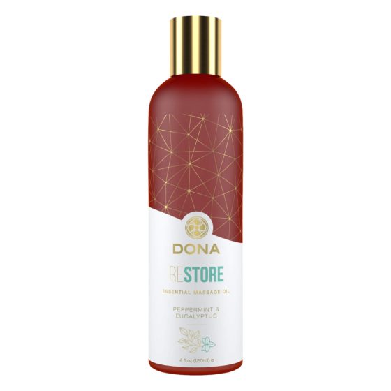 Dona Restore - ulei de masaj vegan - menta-eucalipt (120ml)