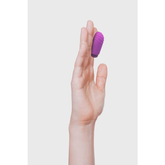 B SWISH Basics - vibrator pentru deget din silicon (mov)