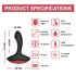 Magic Motion Solstice - vibrator pentru prostată inteligent, reîncărcabil