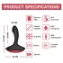 Magic Motion Solstice - Vibrator prostatic controlat prin aplicație, pentru bărbați (negru)