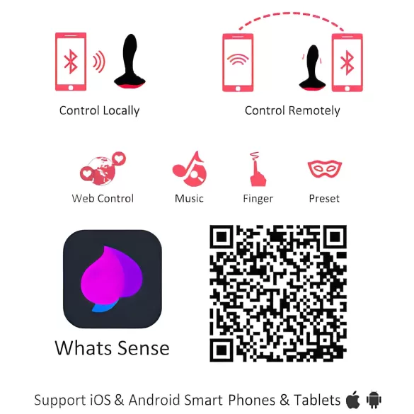 Magic Motion Solstice - Vibrator prostatic controlat prin aplicație, pentru bărbați (negru)