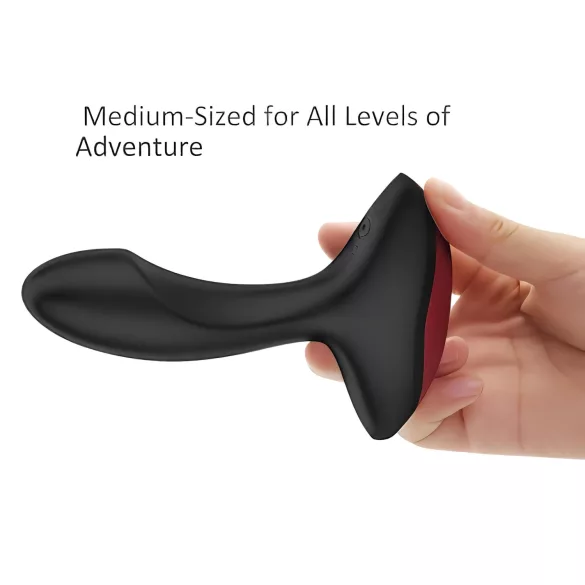 Magic Motion Solstice - Vibrator prostatic controlat prin aplicație, pentru bărbați (negru)