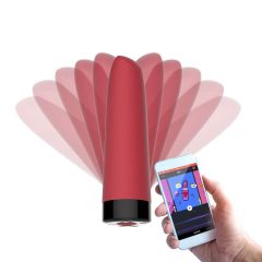   Magic Motion Awaken - mini vibrator inteligent cu acumulator (roșu)