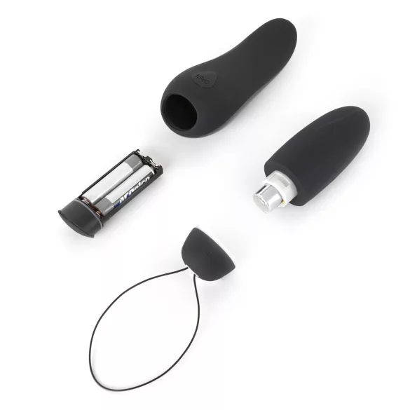 B SWISH Deluxe - ou vibrator purtabil cu telecomandă (negru)