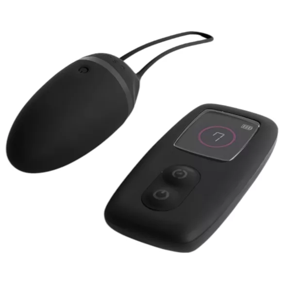 B SWISH Premium - ou vibrator portabil cu acumulator, cu telecomandă radio (negru)