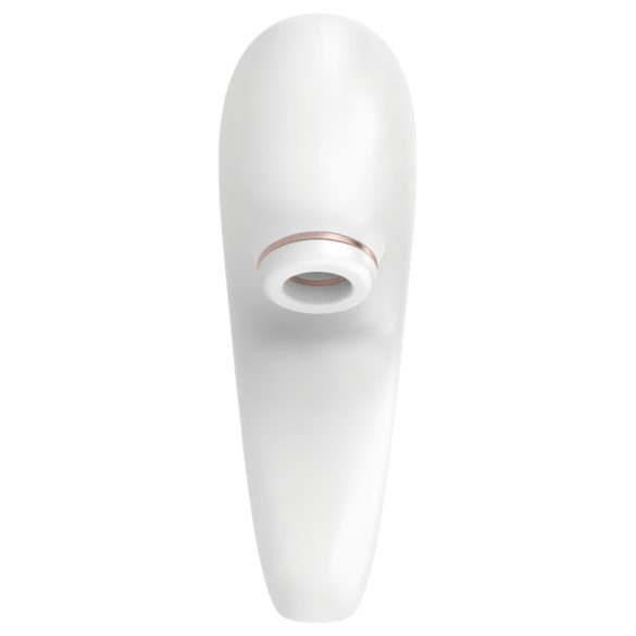 Satisfyer Pro 4 Couples - vibrator cu unde de aer pentru cupluri (alb)