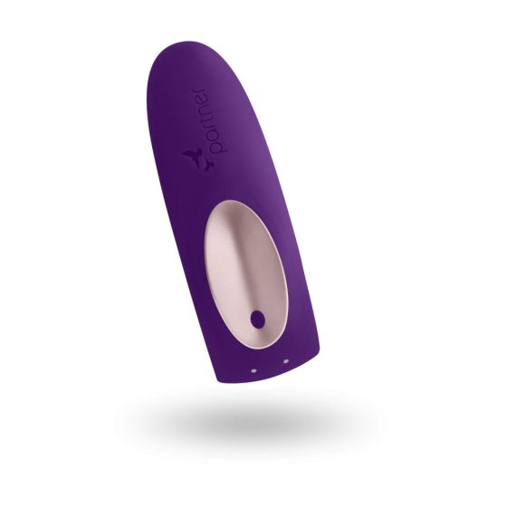 Satisfyer Double Plus Remote - vibrator radiocomandat, reîncărcabil (violet)