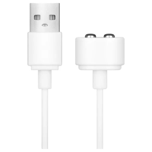 Satisfyer - cablu încărcare USB magnetic - alb