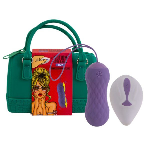 FEELZTOYS Jivy - Ou Vibrator cu Radio (mov)