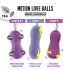 FEELZTOYS Foxy - ou vibratoar impermeabil (mov)