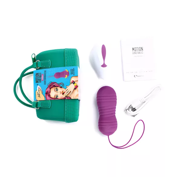 FeelzToys - Ou vibrator impermeabil - lila