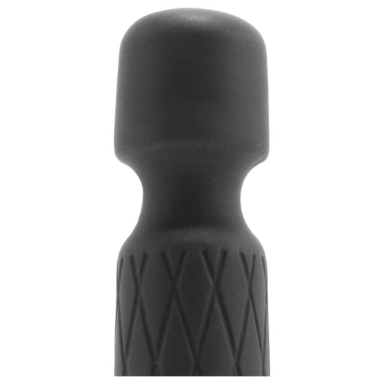 Bodywand Luxe - vibrator mini cu baterie, pentru masaj (negru)
