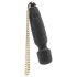 Bodywand Luxe - vibrator mini, reîncărcabil, masaj (negru)