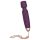 Bodywand Luxe - vibrator mic, reîncărcabil (mov)