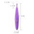 Zumio Soft - vibrator clitoridian reîncărcabil (mov)